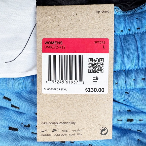 Blue Nike Tech Pack Pants - Picture 14 of 17